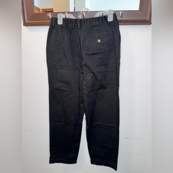 LL Bean Ladies Black Pants Size 12 Reg - Picture 2 of 6